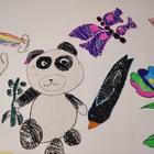 Focení předškoláků na tablo